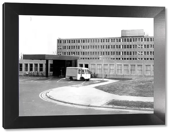 The psychiatric & geriatric unit at Walsgrave hospital, Coventry. 28th July 1977