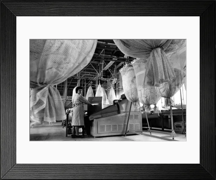 Framed Print : Whitley Hospital laundry, Coventry. 6th May 1966 Framed Print : Whitley Hospital laundry, Coventry. 6th May 1966
