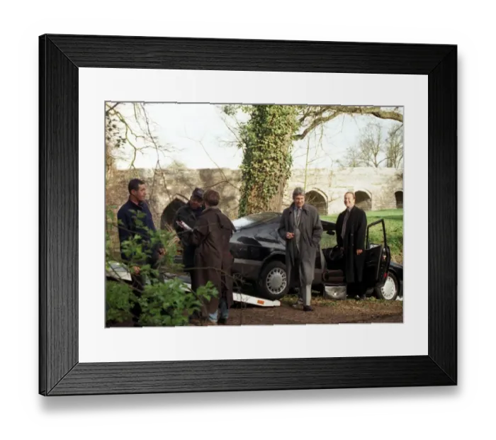 Framed Print : On location near the National Agricultural Centre, Stoneleigh