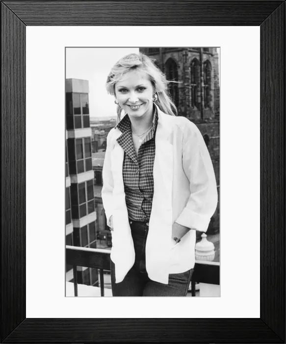 Framed Print : Members of Bucks Fizz - Cheryl Baker in Newcastle Framed Print : Members of Bucks Fizz - Cheryl Baker in Newcastle