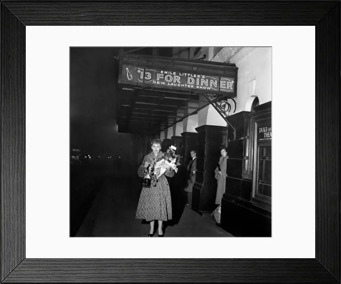 Framed Print : Play closes after one night. A new play that had its first night last night called Framed Print : Play closes after one night. A new play that had its first night last night called