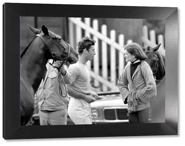 Prince Charles. Windson Polo. June 1977 R77-3435-001