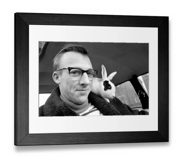 Framed Print : Southport taxi driver 28 year old Ray Williams heard mysterious scratching noises coming Framed Print : Southport taxi driver 28 year old Ray Williams heard mysterious scratching noises coming