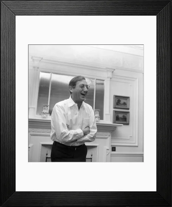 Framed Print : Abe Polonsky who was black listed as a Communist film maker during the House Un-American Framed Print : Abe Polonsky who was black listed as a Communist film maker during the House Un-American