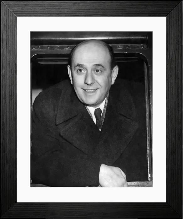 Framed Print : Czech politician Jan Masaryk leaving Waterloo for the USA Framed Print : Czech politician Jan Masaryk leaving Waterloo for the USA