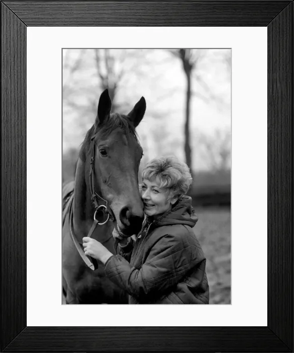 Framed Print : Mrs. Madge Hamilton, who is married to an American, is back in England to help her father