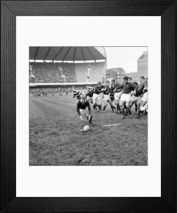 Framed Print : South Africa Rugby Union tour Cardiff v Springboks Van der Merwe Framed Print : South Africa Rugby Union tour Cardiff v Springboks Van der Merwe
