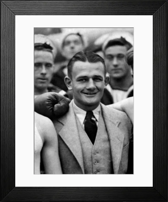 Framed Print : Canadian bantamweight boxer Bobby Leitham. June 1933 P009845 Framed Print : Canadian bantamweight boxer Bobby Leitham. June 1933 P009845