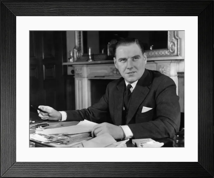 Framed Print : The Rt. Hon. Hector McNeil, Minister of State. March 1947 P009522 Framed Print : The Rt. Hon. Hector McNeil, Minister of State. March 1947 P009522