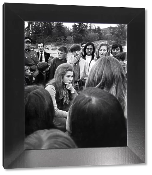 Princess Anne. August 1971 P009817