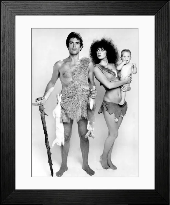 Framed Print : Natures cast. Shes holding the baby, but will he always wield the club Framed Print : Natures cast. Shes holding the baby, but will he always wield the club