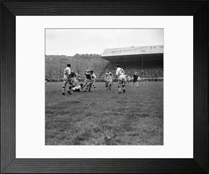 Framed Print : Rugby League: Wakefield v. Wigan. June 1960 M4449-002