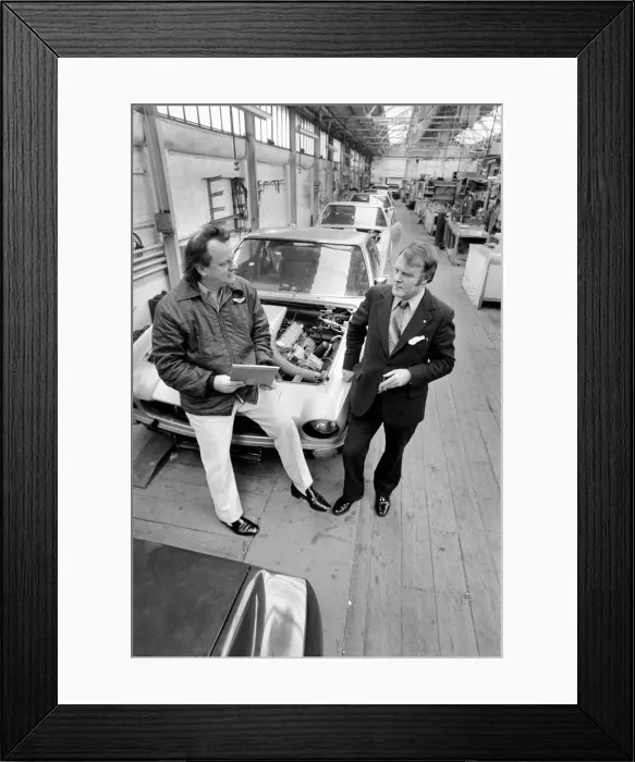 Framed Print : Aston Martin crisis. January 1975 75-00094-001
