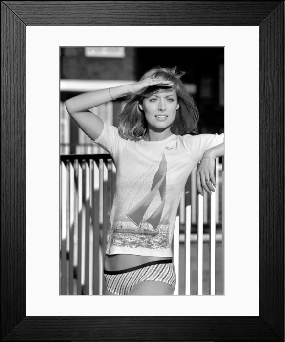 Framed Print : Mark and Spencer fashion. January 1975 75-00278-006