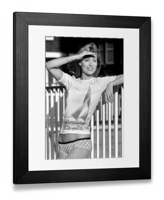Framed Print : Mark and Spencer fashion. January 1975 75-00278-016 Framed Print : Mark and Spencer fashion. January 1975 75-00278-016