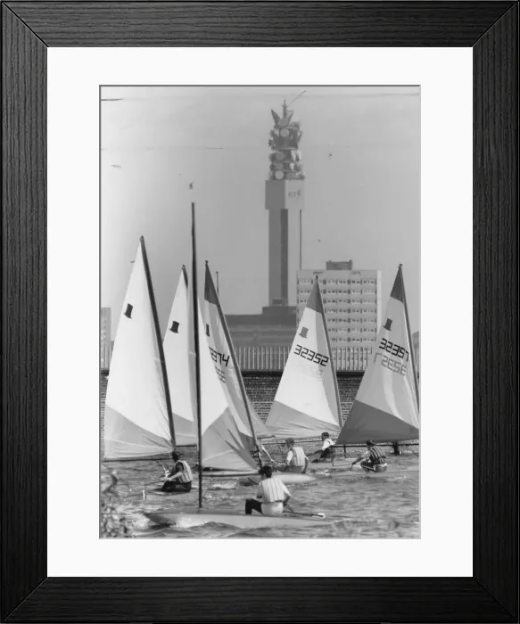 Framed Print : EDGBASTON RESERVOIR. July 1991 Framed Print : EDGBASTON RESERVOIR. July 1991