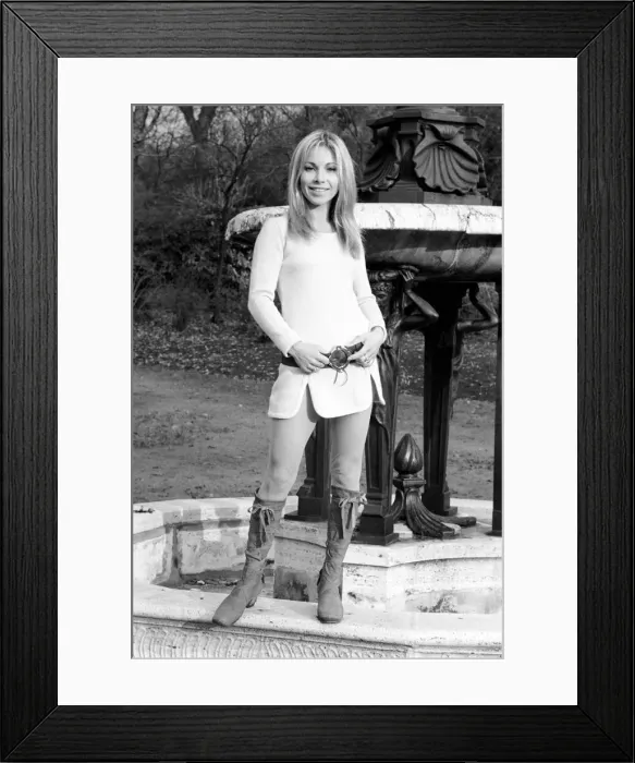 Framed Print : Entertainment: 22 year old singer / actress Erika Raffael has appeared in several Framed Print : Entertainment: 22 year old singer / actress Erika Raffael has appeared in several