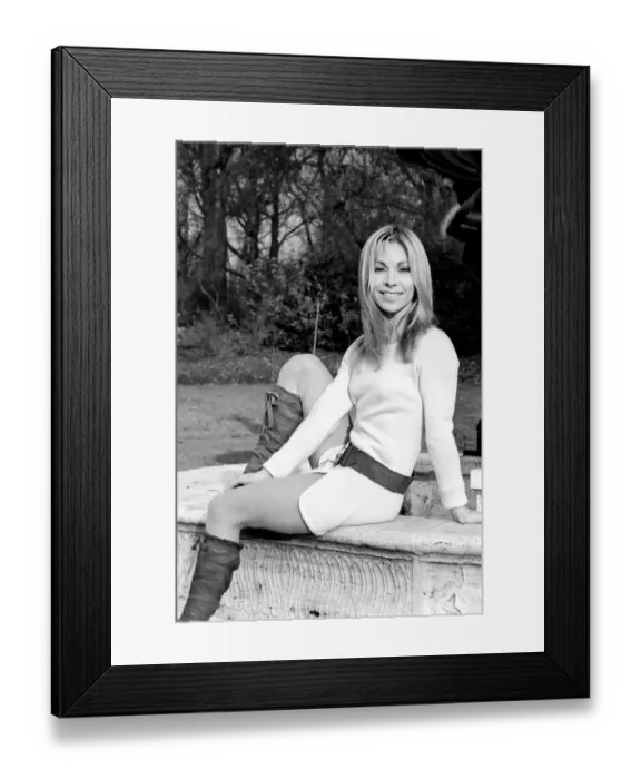 Framed Print : Entertainment: 22 year old singer / actress Erika Raffael has appeared in several Framed Print : Entertainment: 22 year old singer / actress Erika Raffael has appeared in several