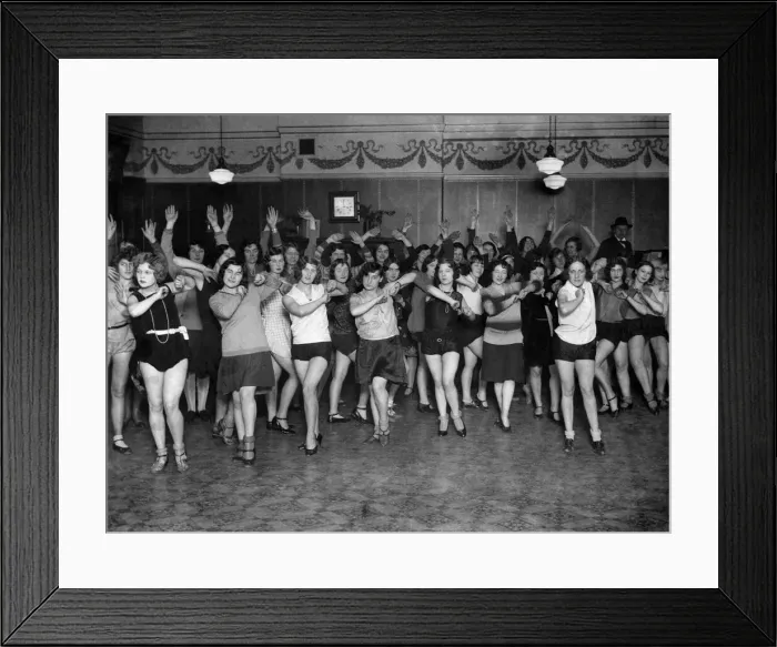 Framed Print : Dance rehearse dane routines for the pantomine Goldilocks and the Three Bears Framed Print : Dance rehearse dane routines for the pantomine Goldilocks and the Three Bears