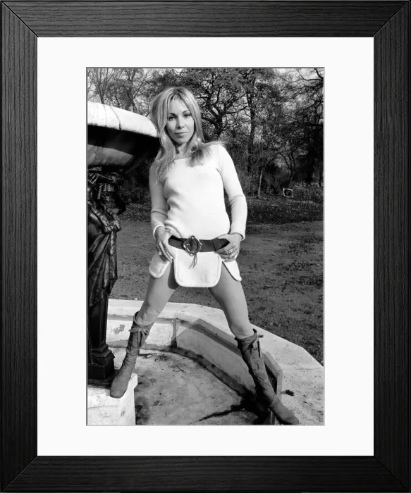Framed Print : Entertainment: 22 year old singer / actress Erika Raffael has appeared in several Framed Print : Entertainment: 22 year old singer / actress Erika Raffael has appeared in several