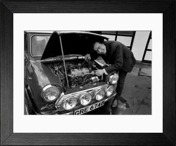 Framed Print : Transport: Motor Cars. Peter Copestick (20) of Seabridge Lane, Newcastle-under Lyme Framed Print : Transport: Motor Cars. Peter Copestick (20) of Seabridge Lane, Newcastle-under Lyme