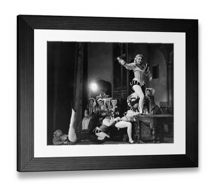 Framed Print : Linda Gray performing in the ballet Before the Queen