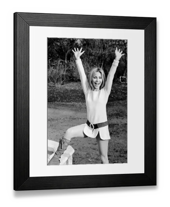 Framed Print : Entertainment: 22 year old singer / actress Erika Raffael has appeared in several Framed Print : Entertainment: 22 year old singer / actress Erika Raffael has appeared in several