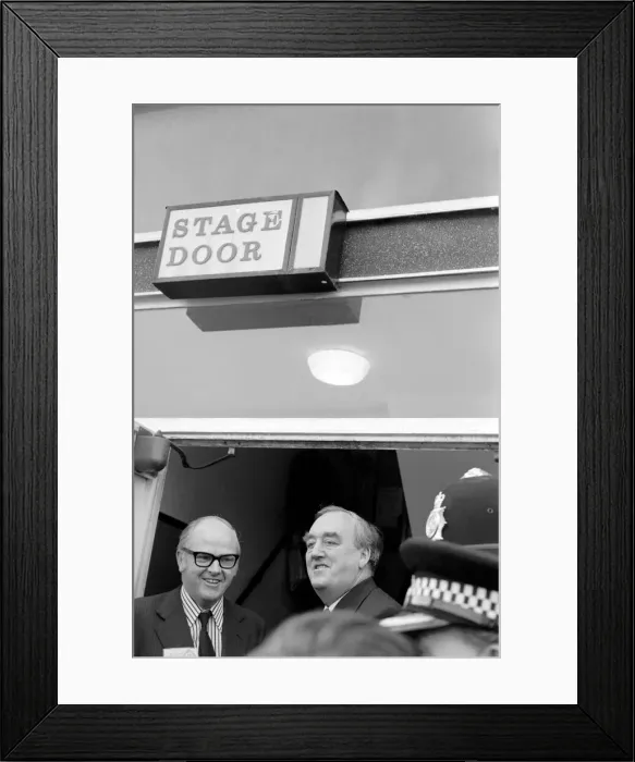 Framed Print : Young Conservative Conference at Eastbourne. Willie Whitelaw arrives at the conference Framed Print : Young Conservative Conference at Eastbourne. Willie Whitelaw arrives at the conference