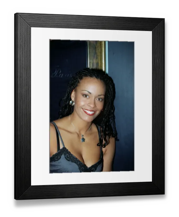 Framed Print : Jane Omorogbe Gladiator May 98 Star of the tv show The Gladiators