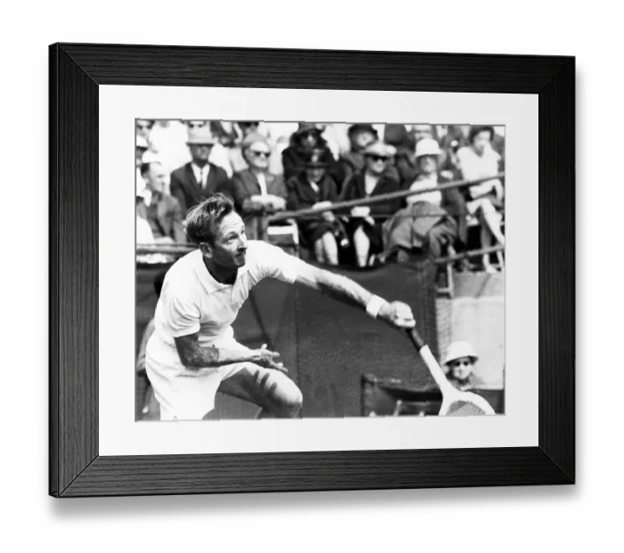 Framed Print : Rod Laver at Open Tennis Bournmouth April 1968 Framed Print : Rod Laver at Open Tennis Bournmouth April 1968