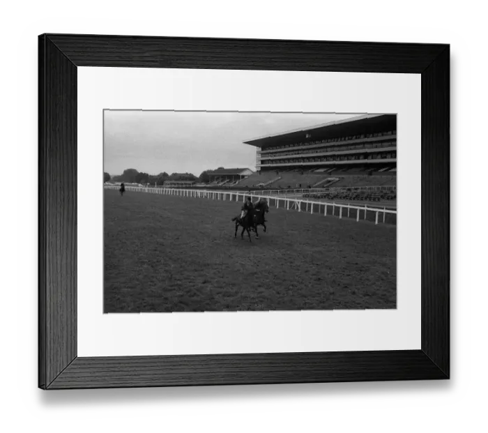 Framed Print : Princess Anne Horseracing 1969 Princess Anne with Richard Meade Horseman