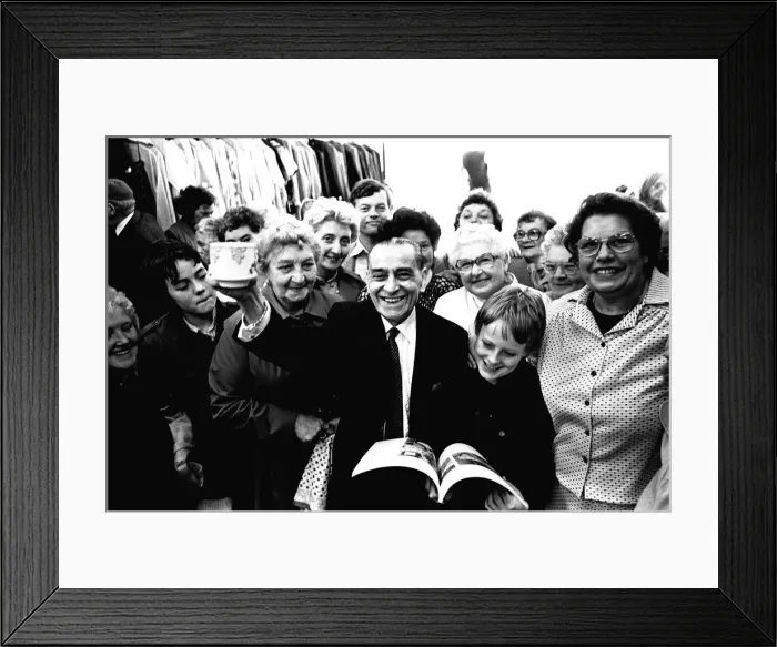 Framed Print : North East comedian Bobby Thompson re-opens the Church of Englands Children Framed Print : North East comedian Bobby Thompson re-opens the Church of Englands Children