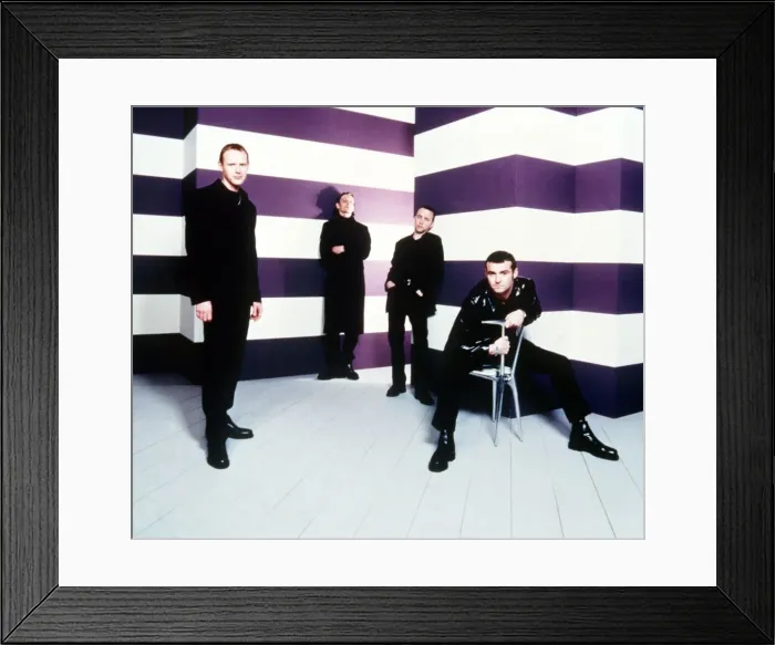 Framed Print : Pop group Wet Wet Wet Framed Print : Pop group Wet Wet Wet