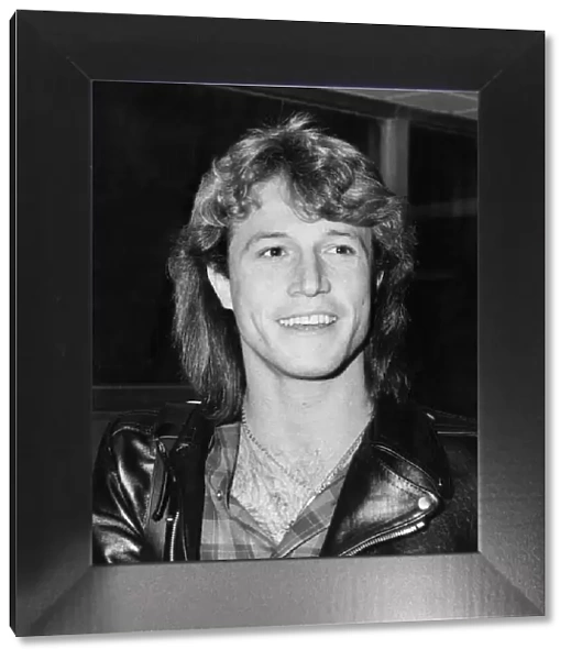 Andy Gibb, younger brother of Maurice, Barry and Robin Gibb of the Bee Gees pop group