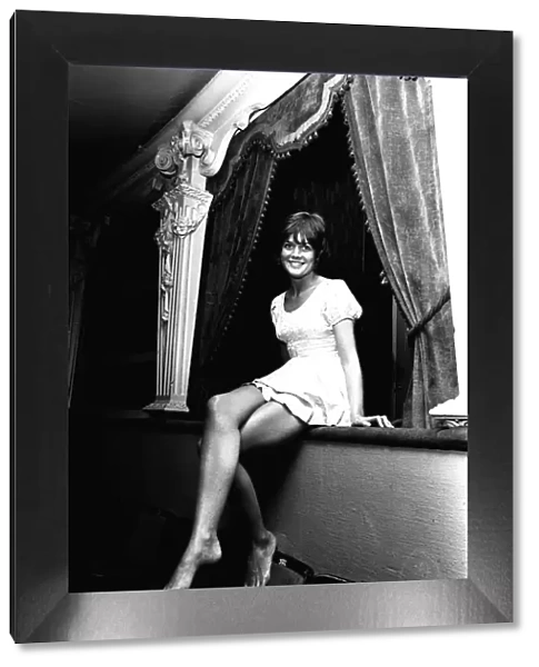 Actrress Sally Geeson at the Sunderland Empire where she was starring in the play