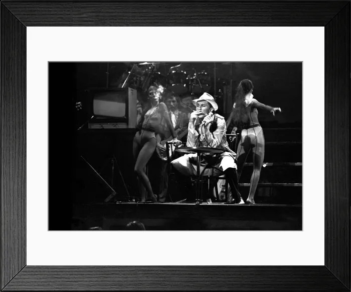 Framed Print : Punk band The Tubes at Newcastle City Hall in November 1977