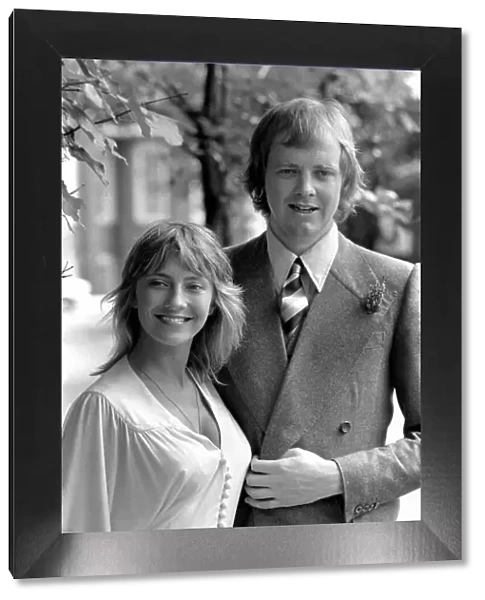 Wedding: Composer Tim Rice to Jane McIntosh. August 1974 S74-4959-001