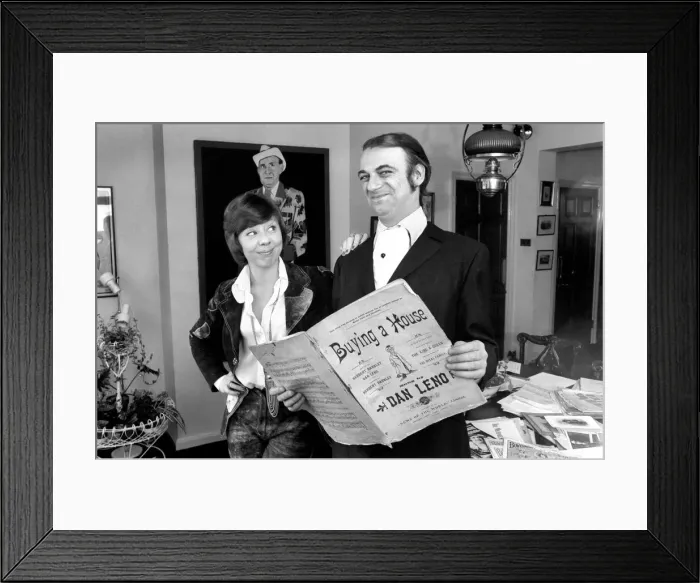Framed Print : Roy Hudd. (Actor and Comedian). March 1974 S74-1791 Framed Print : Roy Hudd. (Actor and Comedian). March 1974 S74-1791