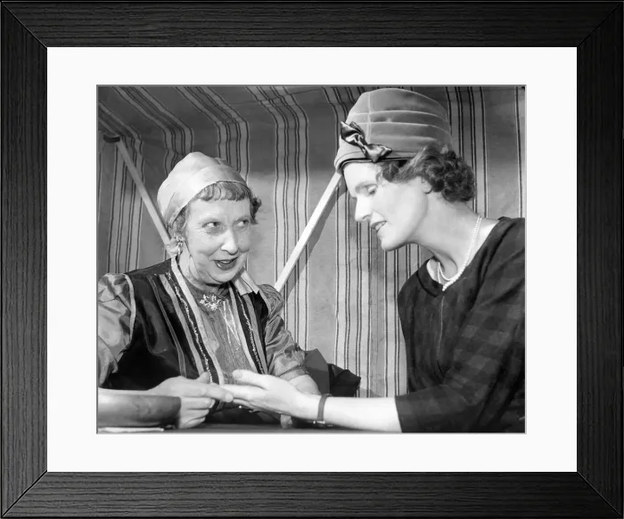 Framed Print : Mrs. Douglas Nicholson, who opened the Newcastle West Conservative Association annual Framed Print : Mrs. Douglas Nicholson, who opened the Newcastle West Conservative Association annual