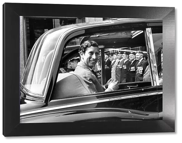 Prince Charles, The Prince of Wales during his visit to the North East 31 May 1978
