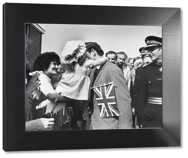 Prince Charles, The Prince of Wales during his visit to the North East 31 May 1978 - The
