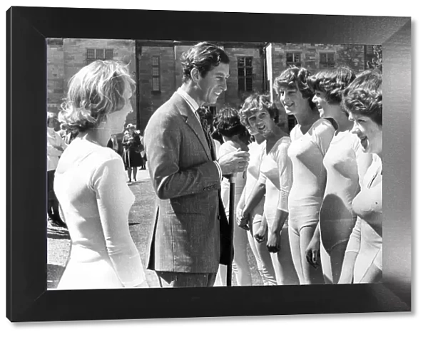 Prince Charles, The Prince of Wales during his visit to the Lake District 18 May 1977