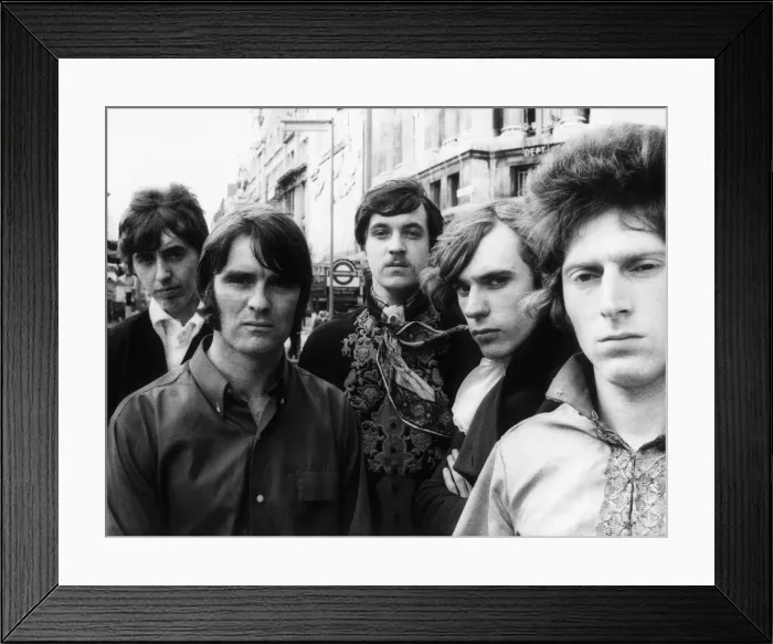 Framed Print : Pop group Procul Harum. Dave Knights, Bobby Harrison, Gary Brroker