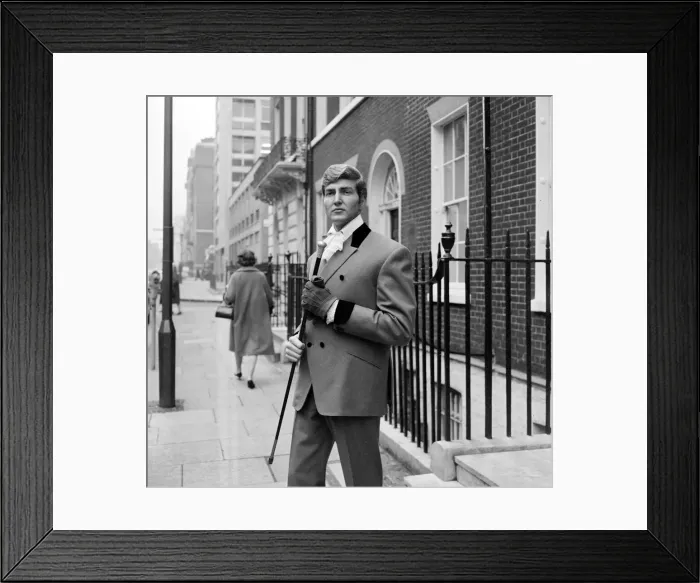 Framed Print : Singer Beau Brummel in London. January 1965 Framed Print : Singer Beau Brummel in London. January 1965