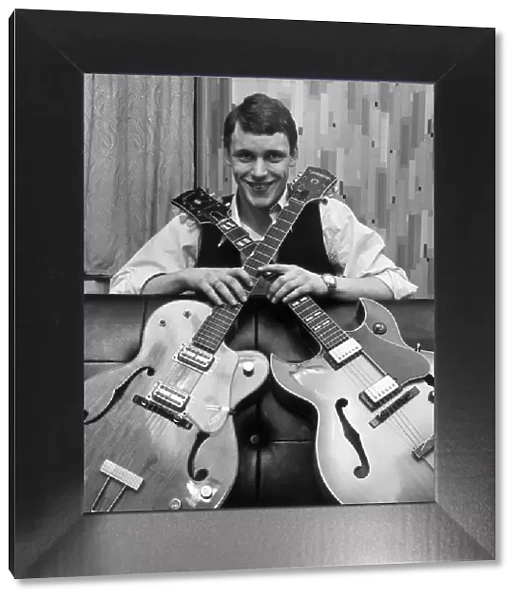 John Allen, lead guitarist of the group Nashville Teens 25th March 1965