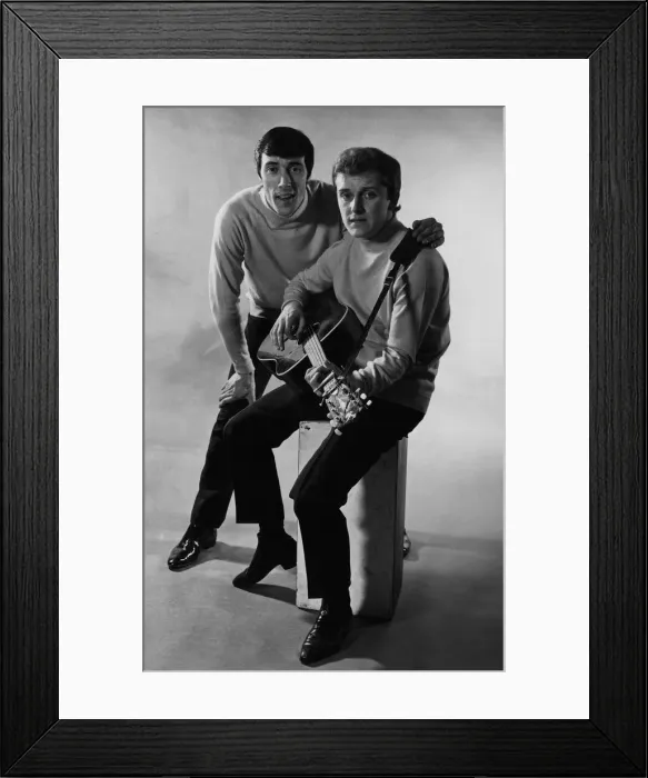 Framed Print : David and Jonathan a. k. a Roger Cook and Roger Greenaway Framed Print : David and Jonathan a. k. a Roger Cook and Roger Greenaway