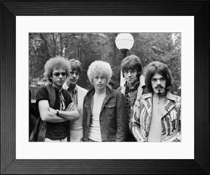 Framed Print : Pop Group The Move outside the law courts. 11th October 1967 Framed Print : Pop Group The Move outside the law courts. 11th October 1967