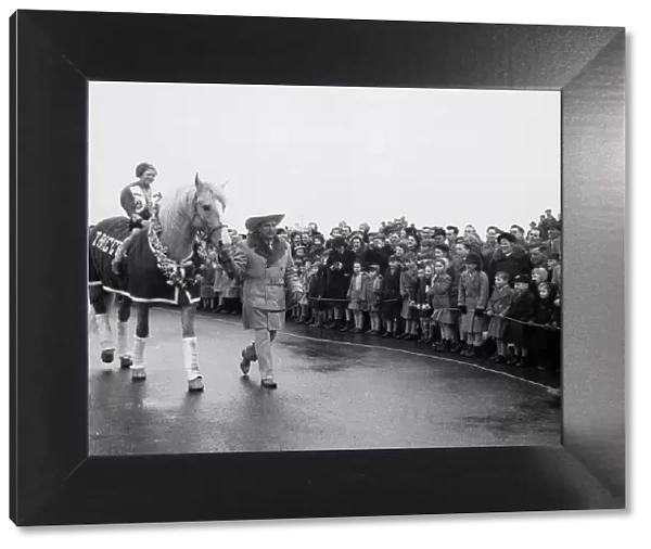 Roy Rogers horse Trigger arrives at Prestwick Airport
