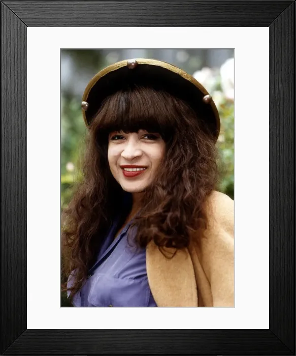 Framed Print : Ronnie Spector lead singer of the pop group the Ronettes Framed Print : Ronnie Spector lead singer of the pop group the Ronettes