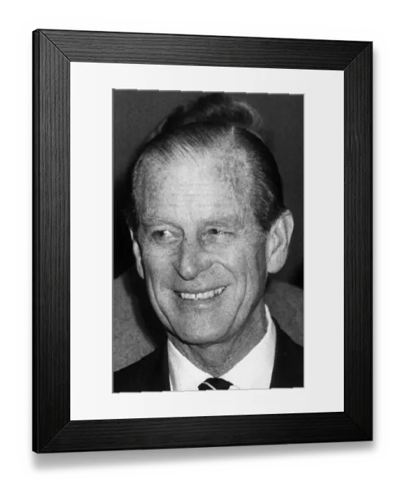 Framed Print : HRH Prince Philip. 12th May 1984 Framed Print : HRH Prince Philip. 12th May 1984